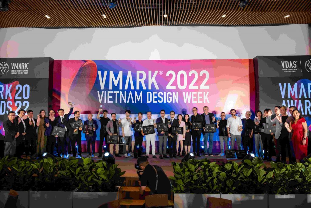 Figure 5. More than 40 outstanding projects, designers and enterprises became the winners of the VMARK Vietnam Design Award 2022.