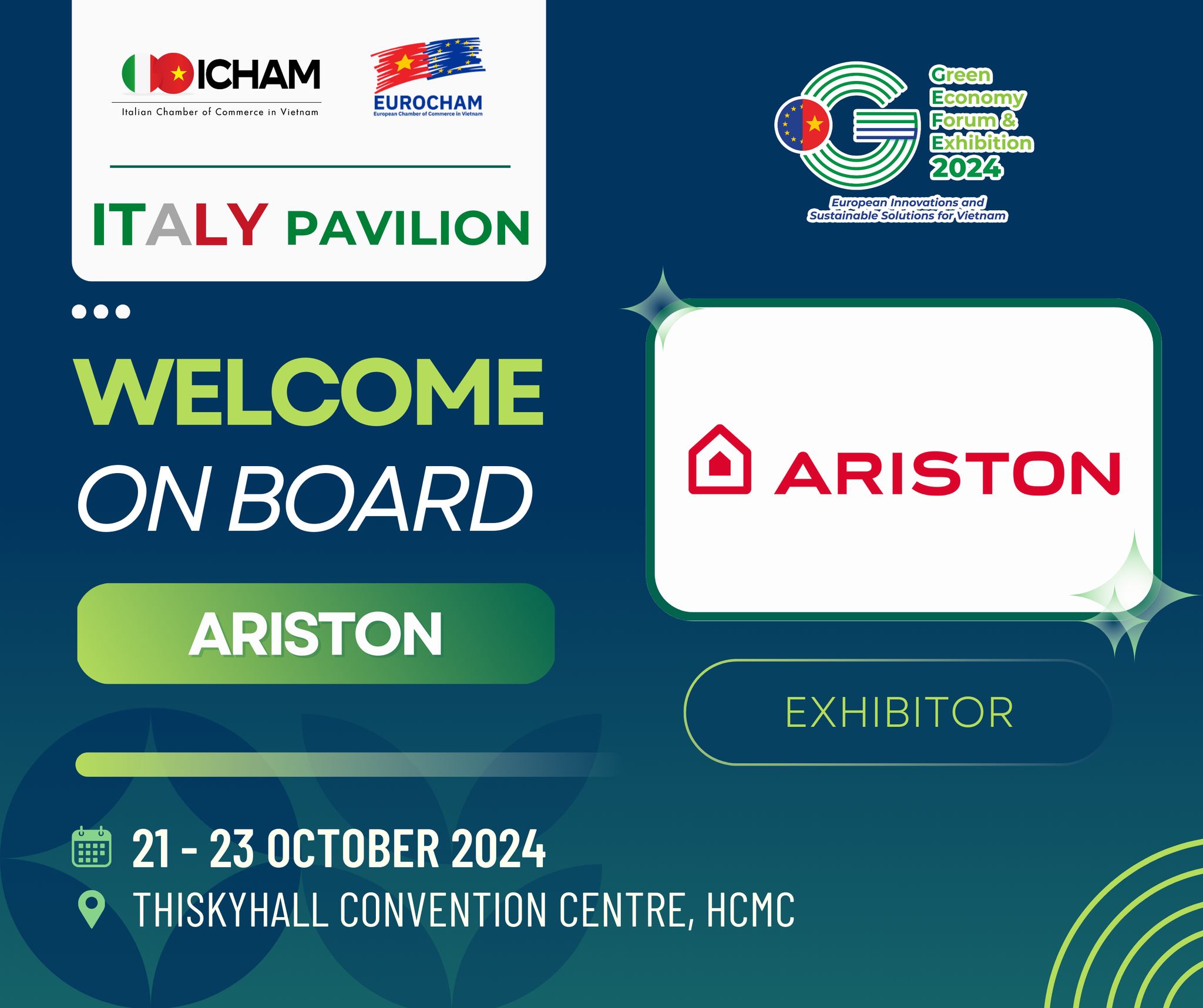 [GEFE 2024] WELCOME ON BOARD - ARISTON - Italian Chamber of Commerce in ...